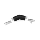 ENGITECHS - PR2003 CONNECTEUR D'ANGLE 135 DEGRES NOIR VENDU A L'UNITE