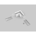 ENGITECHS - PR2003 CONNECTEUR D'ANGLE 90 DEGRES HAUT BLANC VENDU A L'UNITE