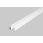 ENGITECHS - PR2003FT PROFIL ALUMINIUM SAILLIE BLANC 2M + CAPOT TRANSPARENT