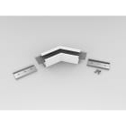 ENGITECHS - PR2004 CONNECTEUR D'ANGLE 135 DEGRES BLANC VENDU A L'UNITE