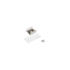 ENGITECHS - PR2004 CONNECTEUR D'ANGLE 180 DEGRES GRIS VENDU A L'UNITE