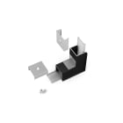 ENGITECHS - PR2004 CONNECTEUR D'ANGLE 90 DEGRES EXTERIEUR NOIR VENDU A L'UNITE