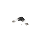 ENGITECHS - PR2004 CONNECTEUR D'ANGLE 90 DEGRES HAUT BLANC VENDU A L'UNITE