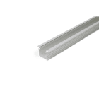 ENGITECHS - PR2004F PROFIL ALUMINIUM ENCASTRE GRIS 2M + CAPOT