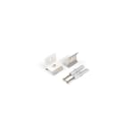 ENGITECHS - PR2005 CLIPS EN EQUERRE BLANC VENDU PAR LOT DE 2
