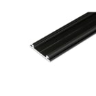 ENGITECHS - PR2005C PROFIL ALUMINIUM CINTRABLE NOIR 2M + CAPOT