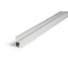 ENGITECHS - PR2007C PROFIL ALU PLAQUO GRIS 1CM + CAPOT