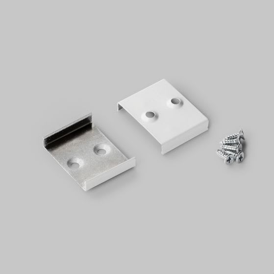ENGITECHS - PR2008 CLIPS DE FIXATION BLANC INOX VENDU PAR LOT DE 2