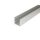 ENGITECHS - PR2010C10 PROFIL ALUMINIUM SAILLIE GRIS 1CM + CAPOT