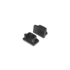 ENGITECHS - PR2012 BOUCHON DE FINITION EN MATIERE PLASTIQUE NOIR VENDU PAR LOT DE 2
