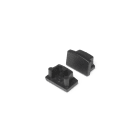 ENGITECHS - PR2012 BOUCHON DE FINITION EN MATIERE PLASTIQUE NOIR VENDU PAR LOT DE 2