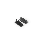 ENGITECHS - PR2015C BOUCHON DE FINITION EN MATIERE PLASTIQUE NOIR VENDU PAR LOT DE 2
