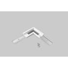 ENGITECHS - PR2016 CONNECTEUR D'ANGLE 90 DEGRES HAUT BLANC VENDU A L'UNITE