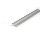 ENGITECHS - PR2016C PROFIL ALUMINIUM ENCASTRE GRIS 1CM + CAPOT