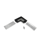 ENGITECHS - PR2017 CONNECTEUR D'ANGLE 90 DEGRES HAUT NOIR VENDU A L'UNITE