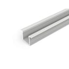 ENGITECHS - PR2021B PROFIL ALUMINIUM ENCASTRE GRIS 1CM + CAPOT