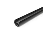 ENGITECHS - PR2023C PROFIL ALUMINIUM SPECIFIQUE NOIR 2M + CAPOT