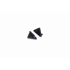 ENGITECHS - PR2027 BOUCHON DE FINITION EN MATIERE PLASTIQUE NOIR VENDU PAR LOT DE 2