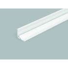 ENGITECHS - PR2027E PROFIL ALUMINIUM ANGLE BLANC 1CM + CAPOT