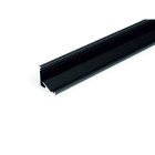 ENGITECHS - PR2027E PROFIL ALUMINIUM ANGLE NOIR 2M + CAPOT
