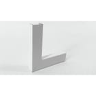 ENGITECHS - PR2029 CONNECTEUR D'ANGLE 90 DEGRES BLANC VENDU A L'UNITE