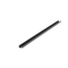 ENGITECHS - PR2029A PROFILE SAILLIEE NOIR D'UNE LONGUEUR DE 2M + DIFFUSEUR