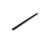 ENGITECHS - PR2029A PROFILE SAILLIEE NOIR D'UNE LONGUEUR DE 2M + DIFFUSEUR