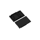 ENGITECHS - PR2031 BOUCHON DE FINITION EN MATIERE PLASTIQUE NOIR VENDUS PAR LOT DE 2