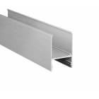 ENGITECHS - PR2031-0102-C9 PROFIL ALUMINIUM SAILLIE GRIS 1CM + CAPOT