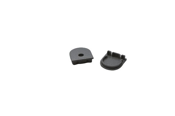ENGITECHS - PR4003 BOUCHON DE FINITION EN MATIERE PLASTIQUE GRIS VENDU PAR LOT DE 2