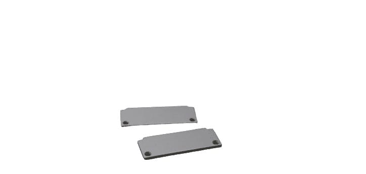 ENGITECHS - PR4005 BOUCHON DE FINITION EN MATIERE PLASTIQUE GRIS VENDU PAR LOT DE 2