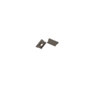 ENGITECHS - PR4009 BOUCHON DE FINITION EN MATIERE PLASTIQUE GRIS VENDU PAR LOT DE 2