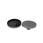 ENGITECHS - PR4013 BOUCHON DE FINITION EN MATIERE PLASTIQUE GRIS VENDU PAR LOT DE 2