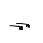 ENGITECHS - PR4020 BOUCHON DE FINITION EN MATIERE PLASTIQUE GRIS VENDU PAR LOT DE 2