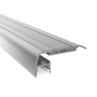 ENGITECHS - PR4020 PROFIL ALUMINIUM NEZ DE MARCHE GRIS 1CM + CAPOT