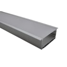 ENGITECHS - PR4025 PROFIL ALUMINIUM ENCASTRE BLANC 3M + CAPOT