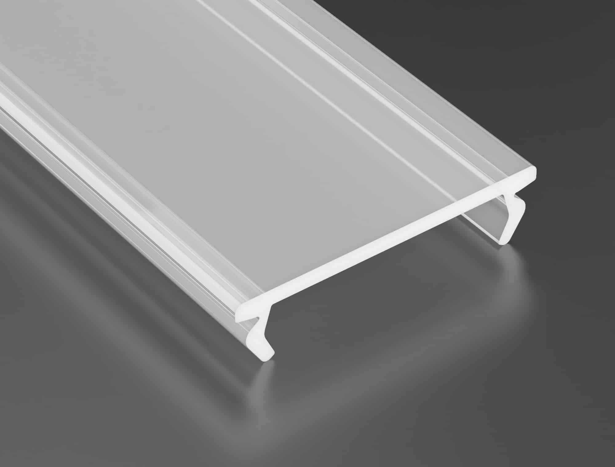 ENGITECHS - PR5000-1FR DIFFUSEUR DOUBLE PMMA FROZEN D'UNE LONGUEUR DE 1CM