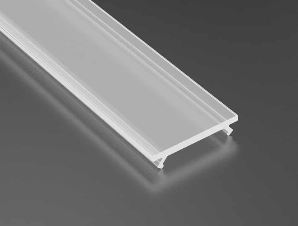 ENGITECHS - PR5000-2FR DIFFUSEUR BASIC PMMA FROZEN D'UNE LONGUEUR DE 1CM