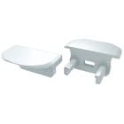 ENGITECHS - PR5002-1R BOUCHON DE FINITION EN MATIERE PLASTIQUE ROND BLANC VENDU PAR LOT DE 2