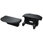 ENGITECHS - PR5002-1R BOUCHON DE FINITION EN MATIERE PLASTIQUE ROND NOIR VENDU PAR LOT DE 2