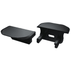 ENGITECHS - PR5002-1R BOUCHON DE FINITION EN MATIERE PLASTIQUE ROND NOIR VENDU PAR LOT DE 2