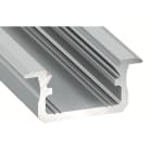 ENGITECHS - PR5002 PROFIL ALUMINIUM ENCASTRE BLANC 1CM
