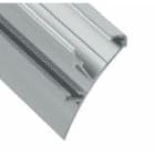 ENGITECHS - PR5011 PROFILE ALUMINIUM CORNICHE GRIS D'UNE LONGUEUR DE 2M