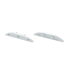 ENGITECHS - PR5012 BOUCHON DE FINITION EN MATIERE PLASTIQUE BLANC VENDU PAR LOT DE 2