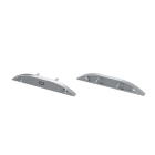 ENGITECHS - PR5012 BOUCHON DE FINITION EN MATIERE PLASTIQUE GRIS VENDU PAR LOT DE 2