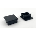 ENGITECHS - PR6001 BOUCHON DE FINITION EN MATIERE PLASTIQUE NOIR VENDU PAR LOT DE 2