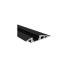 ENGITECHS - PR6002 PROFIL ALUMINIUM SPECIFIQUE NOIR 1CM + CAPOT
