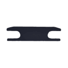 ENGITECHS - PR6003 BOUCHON DE FINITION EN MATIERE PLASTIQUE NOIR VENDU PAR LOT DE 2