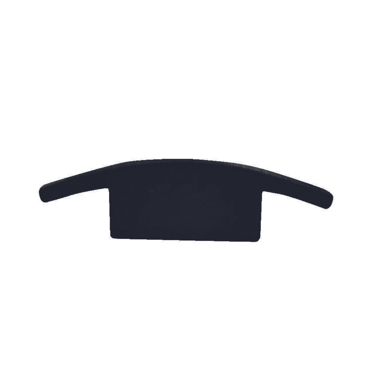 ENGITECHS - PR6004 BOUCHON DE FINITION EN MATIERE PLASTIQUE NOIR VENDU PAR LOT DE 2