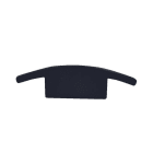 ENGITECHS - PR6004 BOUCHON DE FINITION EN MATIERE PLASTIQUE NOIR VENDU PAR LOT DE 2